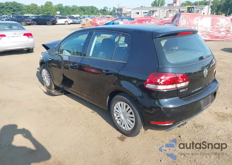 2014 Volkswagen Golf 2.5L z USA, uszkodzony, nr VIN WVWDB7AJ1EW000699